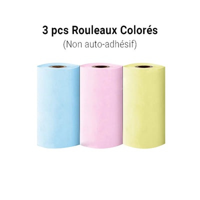 Recharge Rouleaux "Colorés" 3pcs